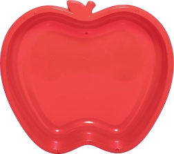 Bac à sable pour enfants en forme de pomme rouge