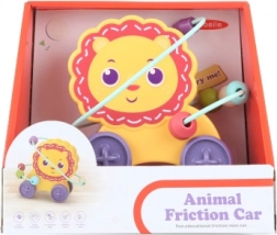 Labyrinthe en plastique lion sur roulettes pour enfants