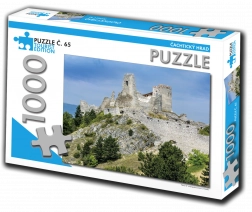 Puzzle touristique Château de Čachtice 1000 pièces