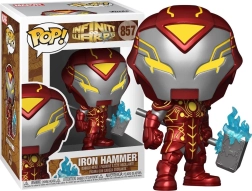 funko pop! marvel iron hammer infinity warps figurine en vinyle