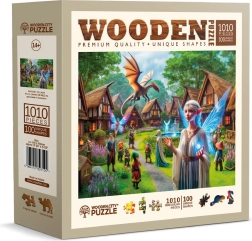 Puzzle en bois Village fantastique 1010 pièces