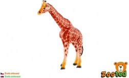 Figurine en plastique girafe réticulée 17 cm