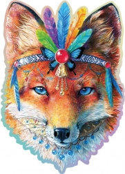 Puzzle en bois WOODEN CITY renard mystique 250 pièces