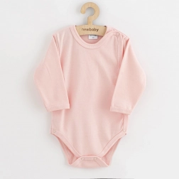 body bébé à ouverture intégrale New Baby Classic II rose clair