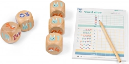 Yatzy Junior – jeu de dés en bois pour enfants