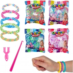 Crée ton bracelet – 5000 élastiques et outils en sachet