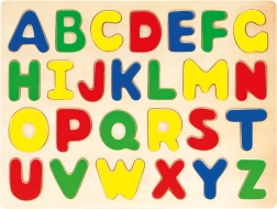 Puzzle en bois encastrable alphabet pour enfants Bino