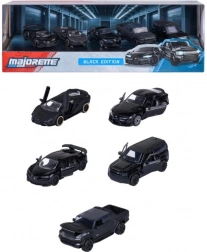 Coffret cadeau de voitures miniatures métalliques Black Edition 1:64 (5 pcs)