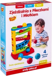 Toboggans à billes et à marteau