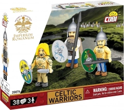 Jeu de construction COBI Imperium Romanum – guerriers celtes (3 figurines, 38 pièces)