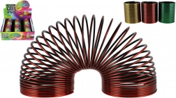 Spirale en plastique à effet métallique