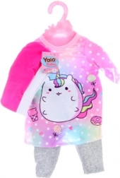 Vêtements pour poupée – pantalon, t-shirt et bonnet