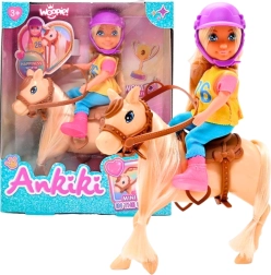 Woopie Royal set poupée cavalière avec cheval
