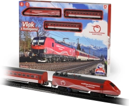 Mini train Železničná spoločnosť Slovensko à piles – coffret de démarrage avec rails