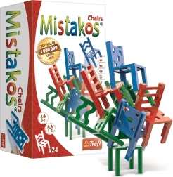 Jeu de société TREFL Mistakos : chaises