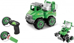 Camion-poubelle à visser avec tournevis électrique 17 cm