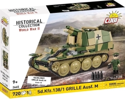 jeu de construction cobi sturmpanzer 38(t) grille ausf. m 1:28, 720 pièces