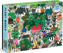 GALISON Puzzle Monde des plantes 1000 pièces