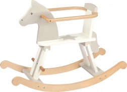 Cheval à bascule Goki en bois avec arceau de sécurité