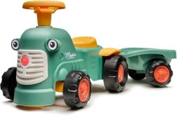 Tracteur pour enfant Falk Baby Maurice Vintage avec siège sur remorque