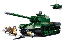 Sluban Bataille de Budapest – char lourd soviétique IS-2 2-en-1 jeu de construction