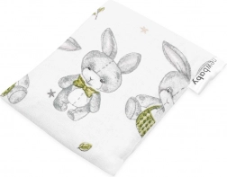 Coussin muslin chauffant et rafraîchissant avec noyaux de cerise NEW BABY Standard Rabbit