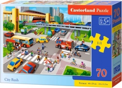 Puzzle Castorland Carrefour animé 70 pièces