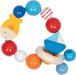 Anneau tactile élastique bateau et poisson - 1 pièce