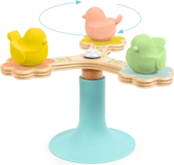Djeco Baby Spini jouet en bois rotatif avec ventouse