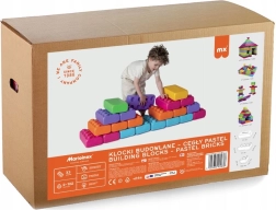 Blocs de construction pastel 33 pcs MARIOINEX
