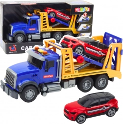 Jouet Ensemble Camion Porte-Voitures avec Lumières et Sons