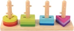 Trieur de formes Montessori en bois TOOKY TOY
