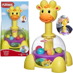 playkool tour de la girafe tournante avec des balles de hasbro