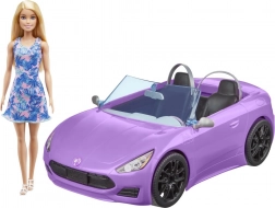 Cabriolet Barbie et poupée