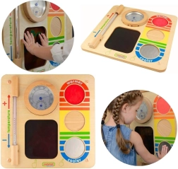 Panneau mural éducatif Masterkidz pour découvrir la température