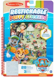 Autocollants 3D réutilisables PAW PATROL – jungle, MELISSA & DOUG