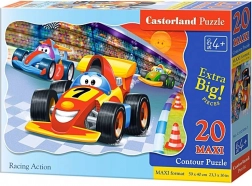 Puzzle maxi 20 pièces Racing Action – Racing