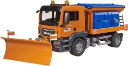 Véhicule d’entretien hivernal Bruder MAN TGS avec épandeur et lame à neige 1:16