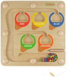 Labyrinthe magnétique de tri des couleurs MASTERKIDZ
