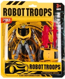 Robot transformable avec accessoires pour enfants