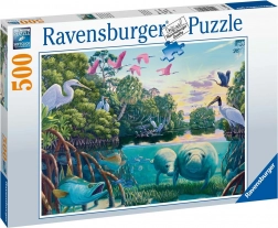 Puzzle Ravensburger Moments avec bernaches 500 pièces
