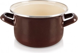 Casserole émaillée BROWN 16 cm, 1,4 l