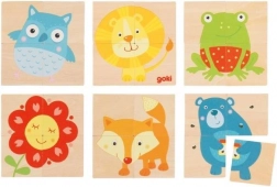 Goki karemo animaux en bois