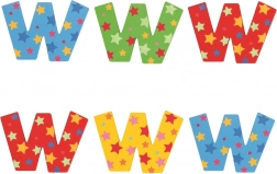 Lettre étoilée Bigjigs Toys W