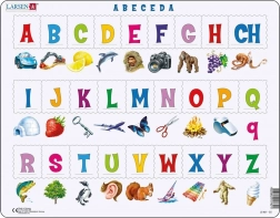 Puzzle alphabet LARSEN pour enfants, 27 pièces