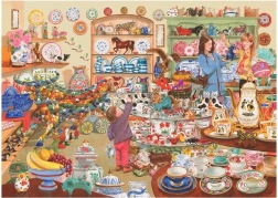 Puzzle Taureaux dans le magasin de porcelaine 1000 pièces