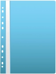 Classeur rapide A4 avec euro-perforation bleu clair
