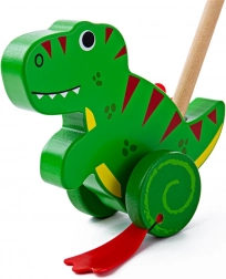 Bigjigs Baby porteur en bois T. rex