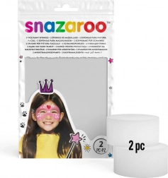 Snazaroo éponges rondes pour peinture visage – 2 pcs