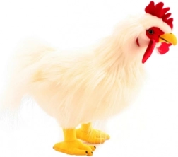 Coq en Peluche Blanc